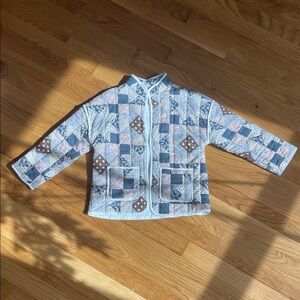 Rylee + Cru Girls Quilted Patchwork Jacket